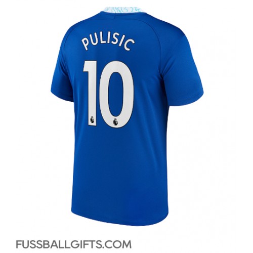 Chelsea Christian Pulisic #10 Fußballbekleidung Heimtrikot 2022-23 Kurzarm